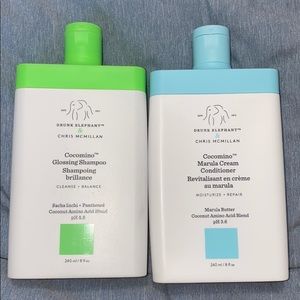 Drunk Elephant Cocomino shampoo and conditioner